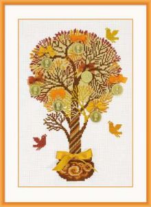 1294 Набор для вышивания *Денежное дерево*, Riolis ― Сокровища для рукоделия