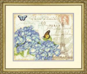 DIMENSIONS Набор для вышивания 70-35307 *Paris Hydrangea* ― Сокровища для рукоделия