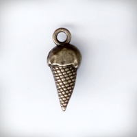 Подвески металлические *Мороженое* (цвет - античная бронза) 1 шт ― Сокровища для рукоделия