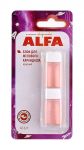 Блок запасной для мелкового карандаша ALFA AF-321 (цвет-красный) 2 шт