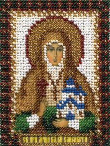 PANNA Набор для вышивания ЦМ-1313 *Икона Преподобной мученицы Великой княгини Елизаветы* ― Сокровища для рукоделия