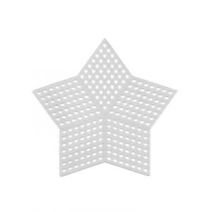 Фигурная пластиковая канва *Звезда малая* Gamma KPL-07 9х9 см ― Сокровища для рукоделия