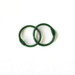 Кольца для альбома (цвет - зеленый) 2 шт 20 мм SCB2504720